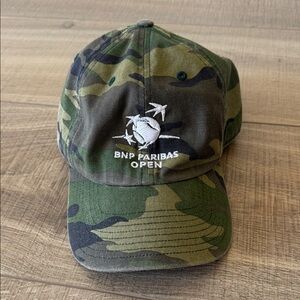 47 Brand Green Camo Strapback Hat